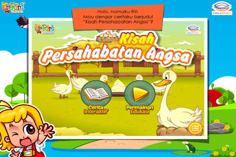 Cerita Anak: Kisah Persahabatan Angsa - náhled
