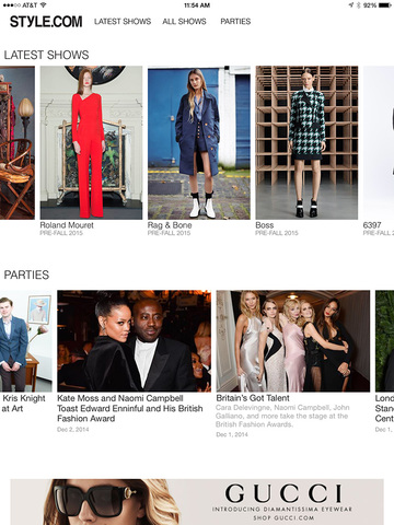 Vogue Runway Fashion Shows screenshot 10