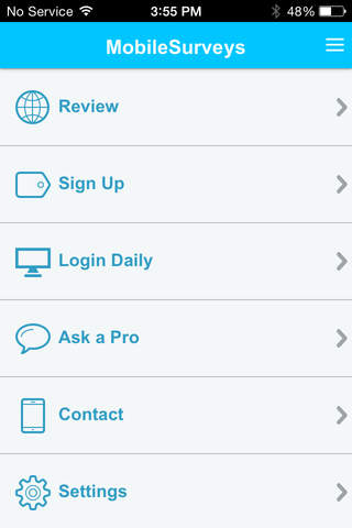 MobileSurveys CashCrate - náhled
