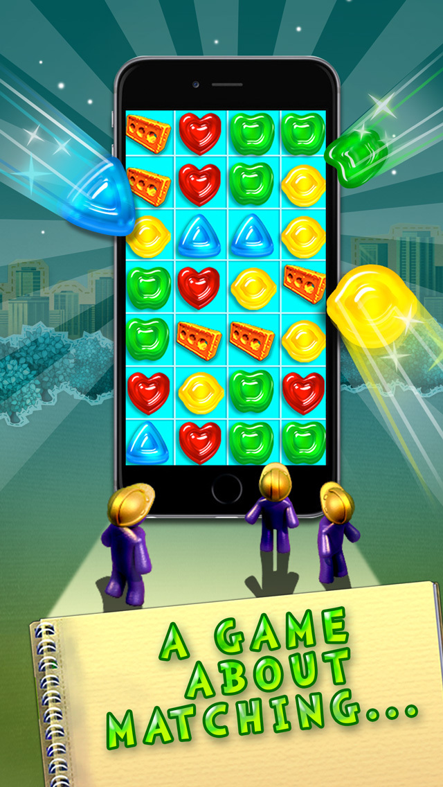 Gummy Drop! Match 3 Puzzles screenshot 1