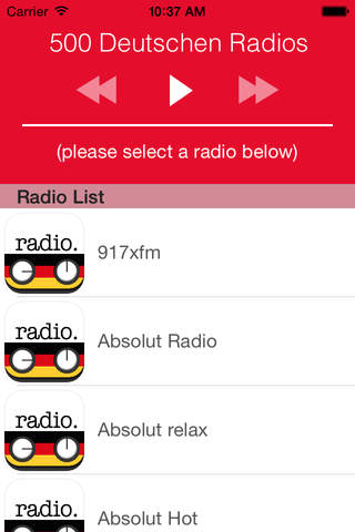 Radio Deutschland - FREE deutschen Radio Online (D - náhled