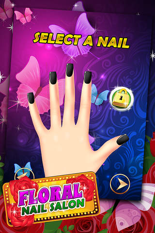 Fantasy Dress Up Your Floral Nail Salon - náhled