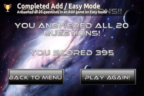 Space Math Free! - Math Game for Children (and Adu - náhled