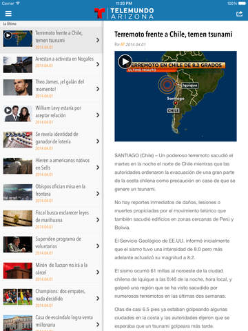 Telemundo Arizona: Noticias screenshot 7