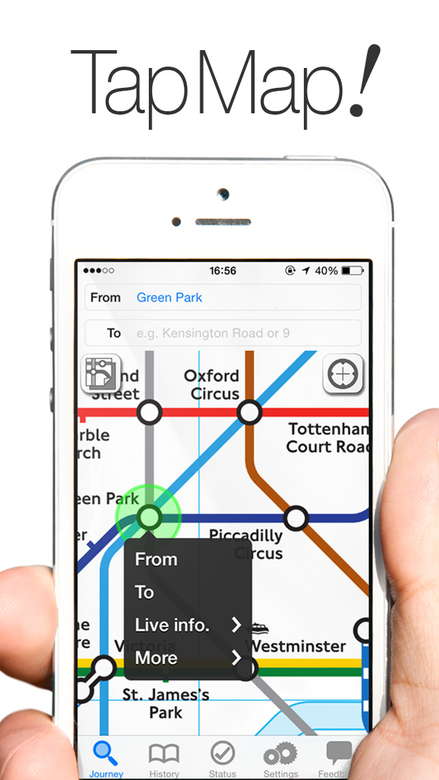 Transit London - UK journey planner for NationalRail, TFL, bus and flight by NAVITIME screenshot 1