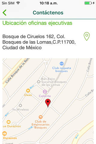 Old Mutual México APP - náhled