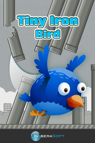 Tiny Iron Bird- Back with flying wings - náhled