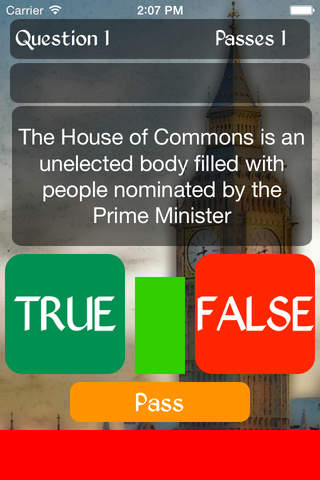 True or False - The House of Commons Trivia Quiz - náhled