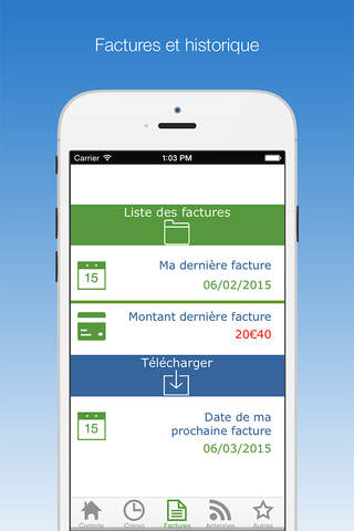 B&VOUS : Suivi conso pour bandyou bouygues premium - náhled