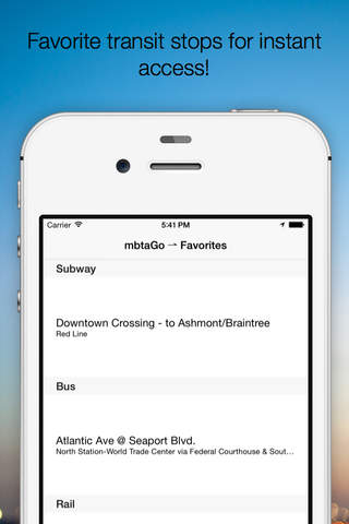 mbtaGo - Boston MBTA Tracker, Finder, Schedule Ass - náhled