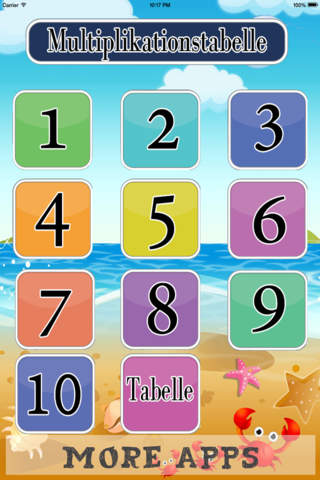 Multiplikationstabelle - náhled