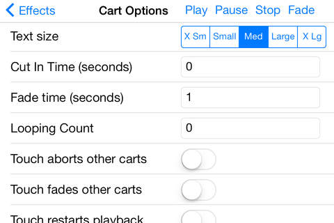 Sound Byte Cart Machine App - náhled