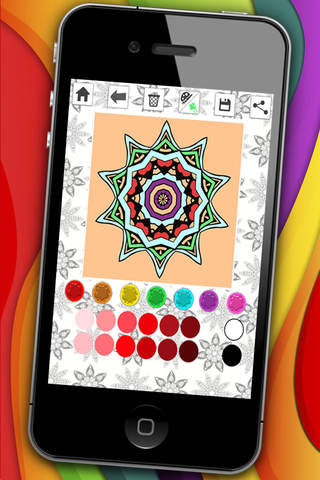 Mandalas coloring pages – Secret Garden colorfy ga - náhled