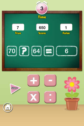 Cute Bear Hard-Working : Study Quick Math - náhled
