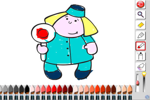 Coloring Book - Professions - náhled