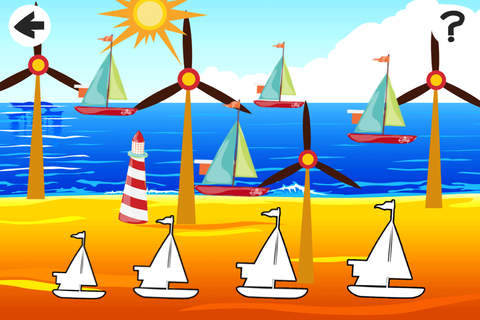 A Sort By Size Game for Children: Learn and Play w - náhled