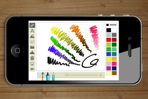 Dibujar en la pantalla con el dedo - Premium - náhled