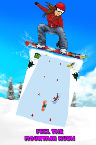 Champion Snowboarder Racing: Crazy Stunt Sports He - náhled