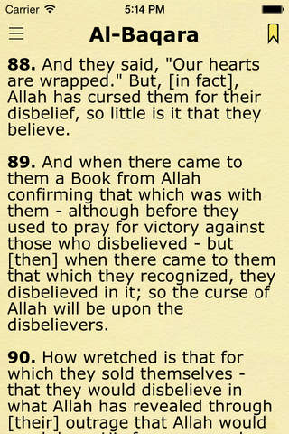 Quran Sahih International English Translation - náhled