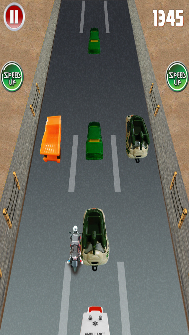 A Motorcycle Race Track Police Chase Smash Full Version screenshot 2
