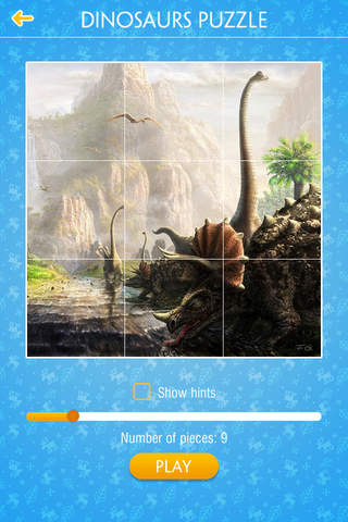 Dinosaur Jigsaw Puzzle - náhled