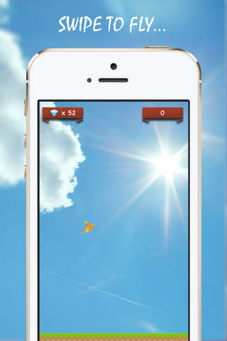 Flappy Paper Bird - top free bird games - náhled