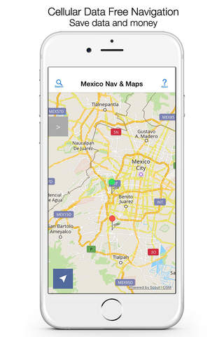 Mexico Offline Maps & Offline Navigation - náhled