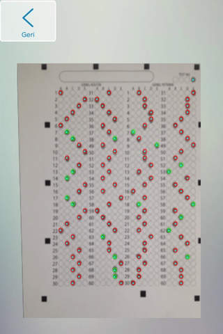 Akademi Denizi Optik Okuma - náhled