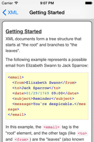 XML Pro - náhled