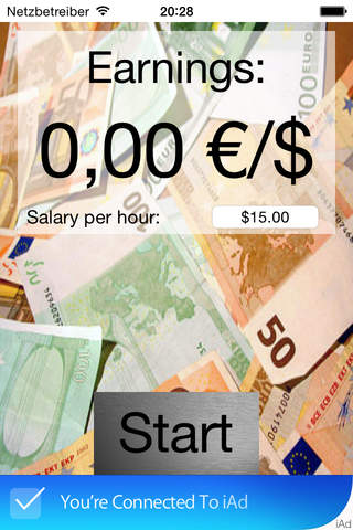Salary Counter - náhled