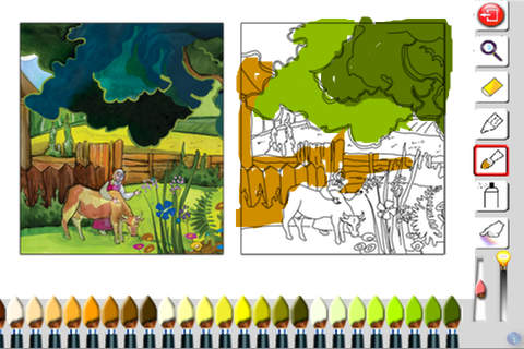 Раскраска по сказкам - náhled