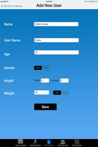 Calorie counter & Diet tracker with calories gain  - náhled