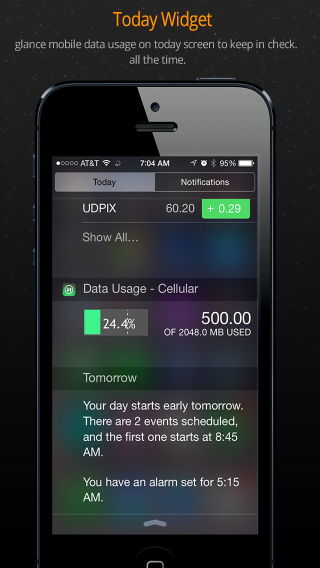 Data Usage screenshot 2