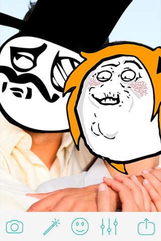 Troll Face Camera - Funny Pics Photo Editor for Pr - náhled