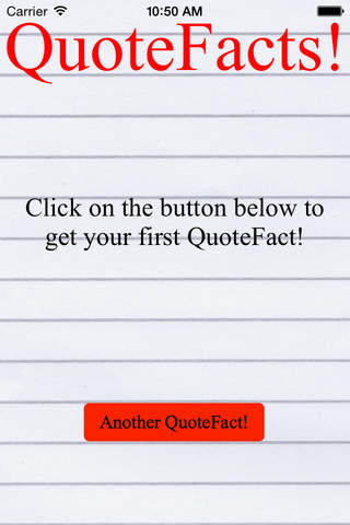 QuoteFacts! - náhled