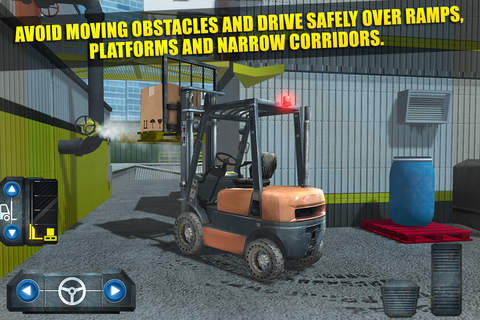 Fork Lift Truck Driving Simulator Real Extreme Car - náhled