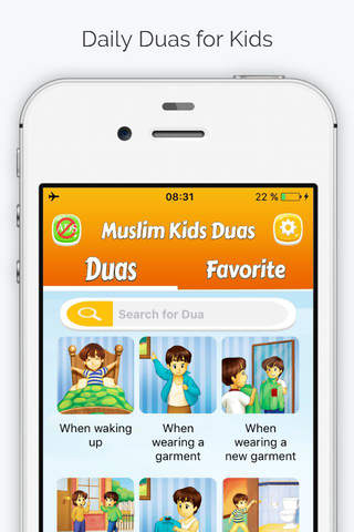 Daily Duas for Kids - Dua Series with Arabic Audio - náhled