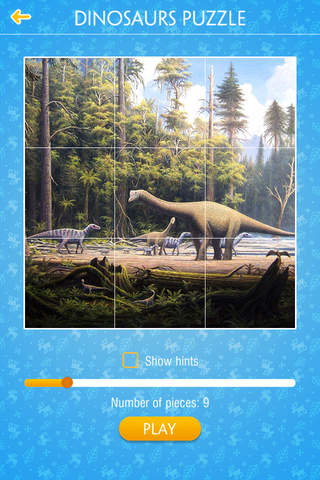 Dinosaur Jigsaw Puzzle - náhled
