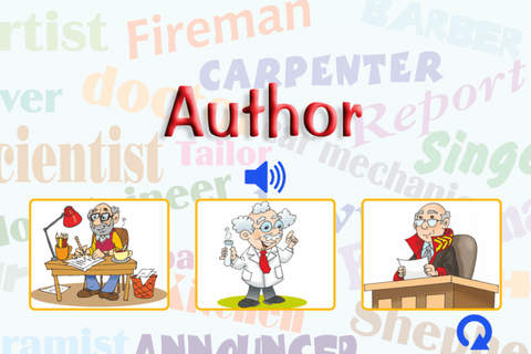 English Basic Concepts 4 - Professions for Kids. P - náhled