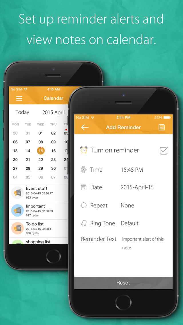 NotesLock PRO – Notepad, To-do, Reminders & Notepad+ screenshot 3