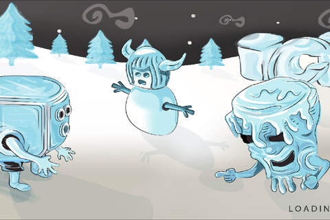 The Melting Game: Ice Cube and The Evil Snowmen Ad - náhled