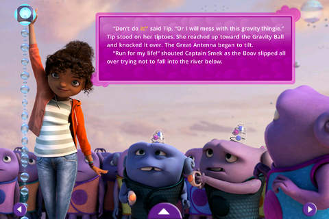 HOME: Official Movie Interactive StoryBook - náhled