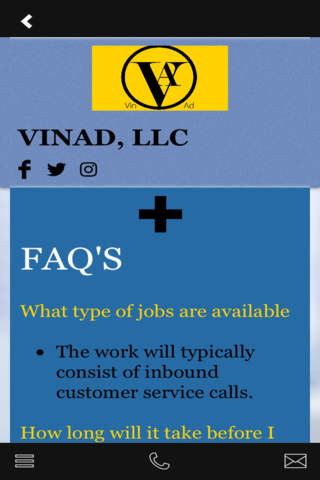 Vinad Virtual Jobs - náhled