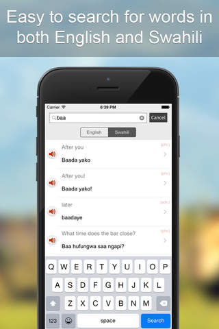 Swahili Phrasebook - náhled