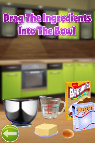 Brownie Maker - Kids Food & Cooking Salon Games - náhled