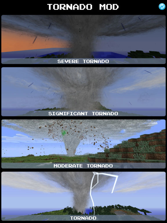 TORNADO MOD for Minecraft Game PC Edition - AppRecs