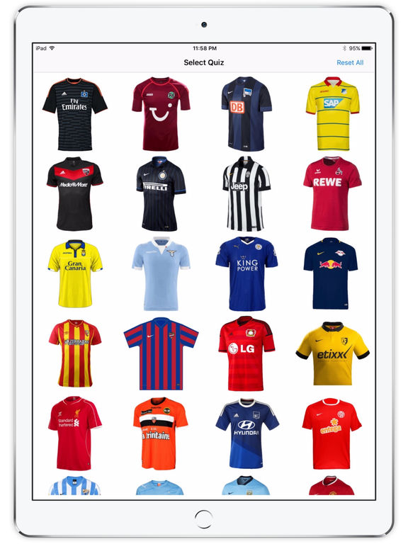 Football Shirts Quiz - Soccer Jersey Quiz Pro | Apps | 148Apps