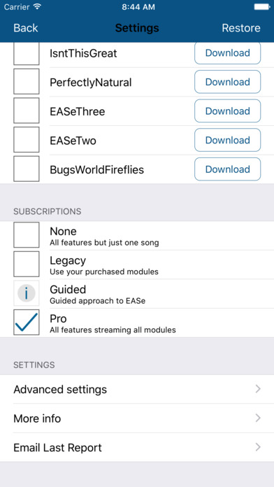 EASe Listening Therapy on the App Store