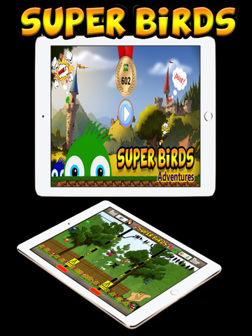 Super Birds Adventures Game - náhled