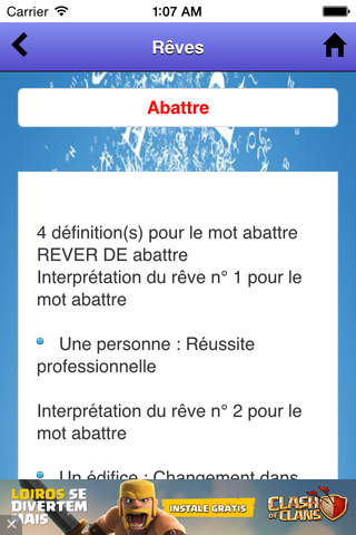 Dictionnaire Des Rêves - náhled